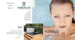 Desktop Screenshot of h2eaux.fr